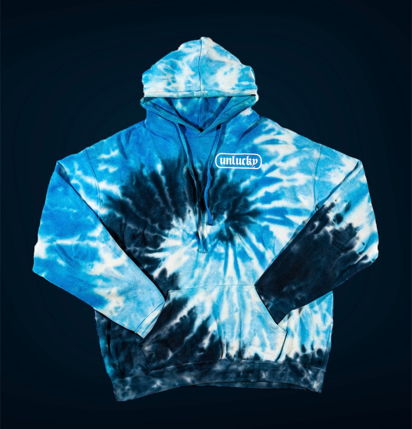 TSNMI Blue top Tie-Dye Kehlani Hoodie XL