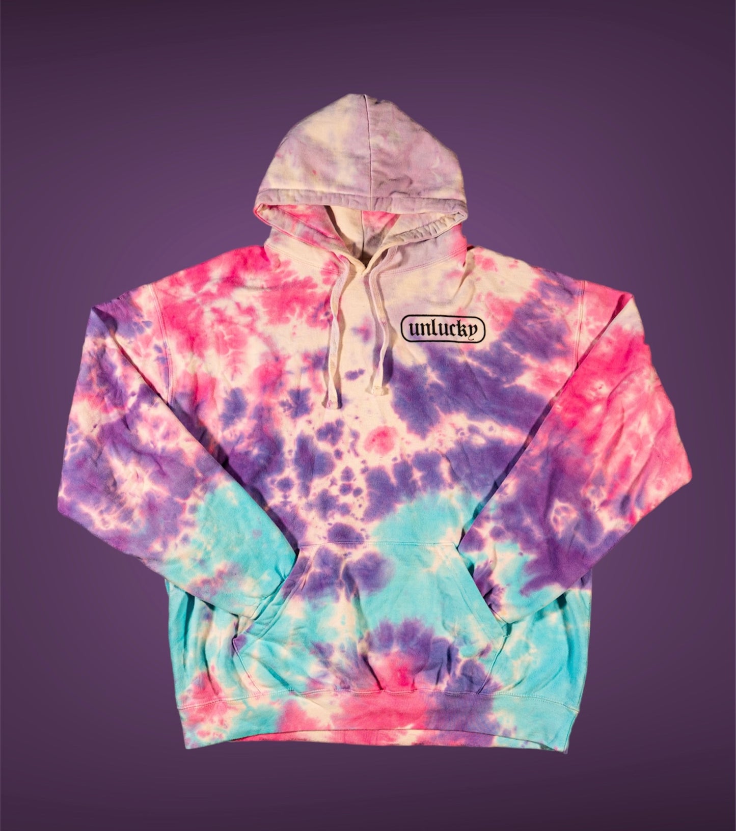 COTTON CANDY TIE-DYE HOODIE