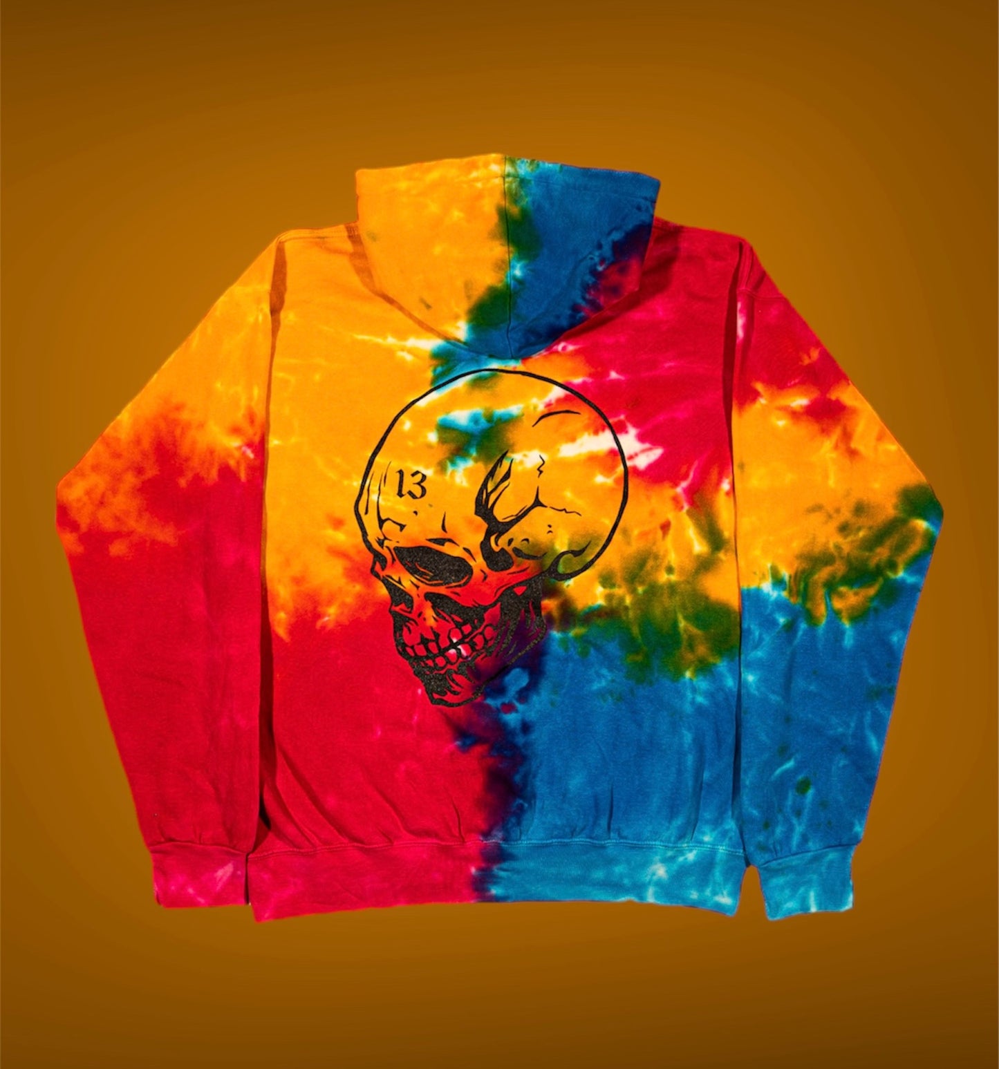 COLOR BLAST TIE-DYE HOODIE